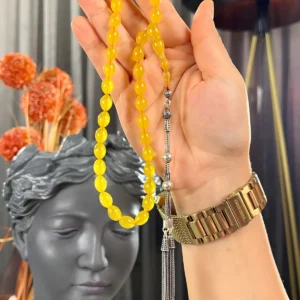 Sıkma Kehribar Tesbih Adoration QX Serisi